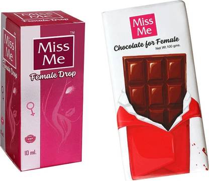 Miss Me Ayurvedic drop for female wellness 10 ml | Chocolate For Female Lubricant