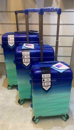 J P LUGGAGE Check-in Suitcase Combo