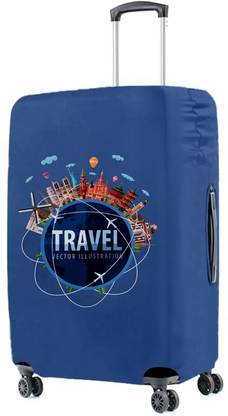 Cortina Polyester Protective Luggage Cover Stylish Suitcase Protection Cover Travel Luggage Luggage Cover