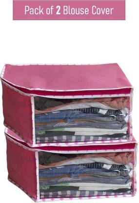 wini krafts S-12 Blouse Covers Organizer Non Woven Blouse Storage Bag WithTransparent Window WK -111