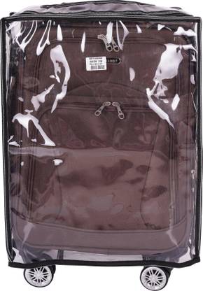 PREVAILER Trolley Suitcase Waterproof Cover for Travelling Luggage Cover Transparent Trolley Bag Cover PVC Dust Proof Cover Luggage Bag cover Luggage Cover