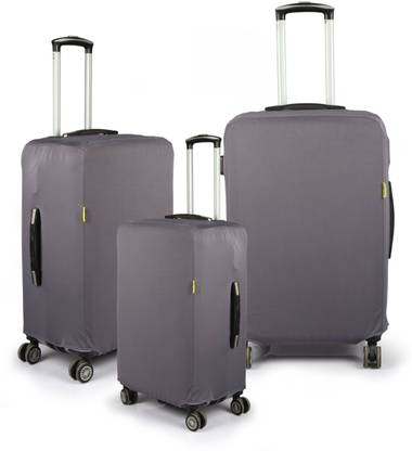 ORKA Travel Solid Spandex Strechable Fabric Luggage Cover Combo Luggage Cover