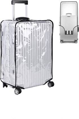 LUGGAGE WORLD 28 Inches HARD Suitcase Cover PVC Trolley Bag Covers Waterproof Dust Protect Cover Travel Luggage Cover