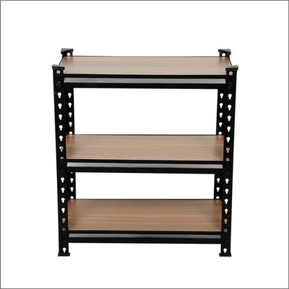 SMART SLIDE 3 Shelf Adjustable Storage Luggage Rack Boltless Storage Shelving Unit 3 Feet Luggage Rack