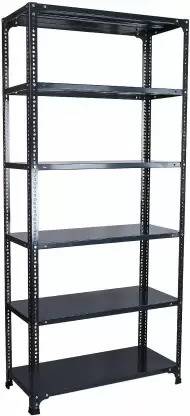 Premier Slotted Angle Rack Adjustable Shelf 6 Shelves 20Gauge Multipurpose -153672 Luggage Rack