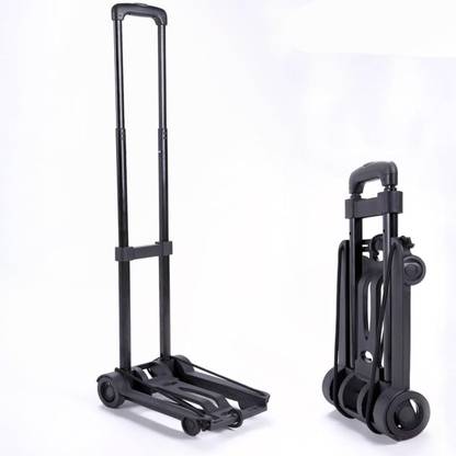 VICHAXAN Portable Folding Trolley - Heavy Duty Structure Utility Cart for Luggage Moving Luggage Trolley