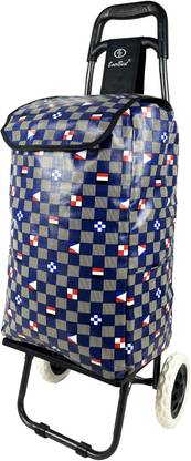 EverBest Shopping trolley bag with wheels Iron Fruit & Vegetable Basket
