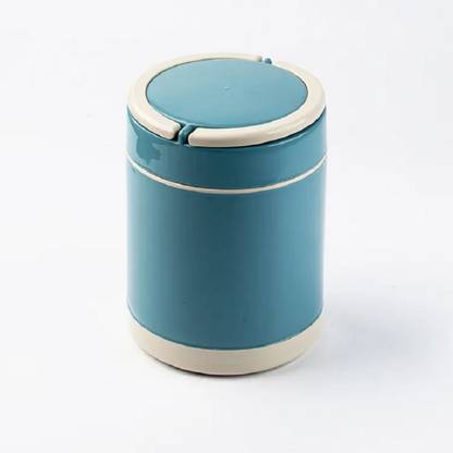 AKR stainless steel Leak Proof Double Container Medium Size 2 Containers (800 ml) 2 Containers Lunch Box 2 Containers Lunch Box