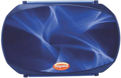 NAYASA Razor lunch box black 2 Containers Lunch Box