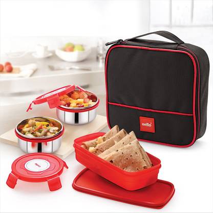 cello MF Supremo 4 Containers Lunch Box