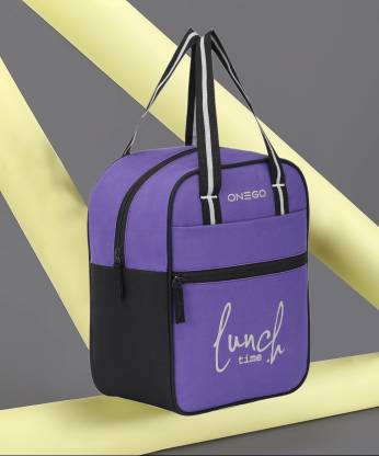 ONEGO Portable Tiffin Bag – Perfect Lunch Bag for School, College & Office Carry 1 Containers Lunch Box