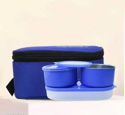 The Marka MARKA1 3 Containers Stainless Steel, Plastic Office Lunch Box