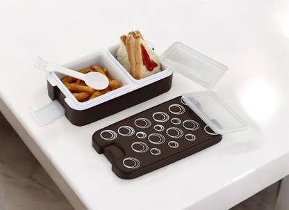 Relic Tokyo Compartment Leak Proof Lunch box LB-1067 2 Containers Lunch Box