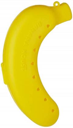 lifessentlals Plastic Banana Storage Plastic Case 1 1 Containers Lunch Box