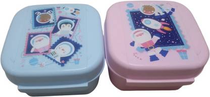 TUPPERWARE 450 ml container 2 Containers Lunch Box