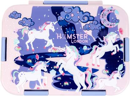 hamster london Happy Bento Box Unicorn 1 Containers Lunch Box