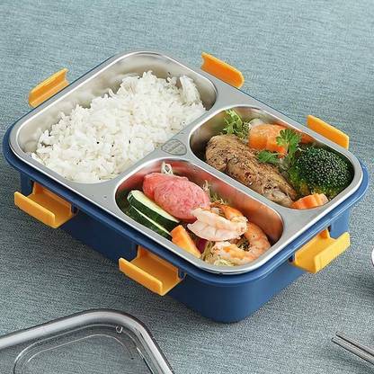 LAXSON 7059-01 3 Containers Lunch Box