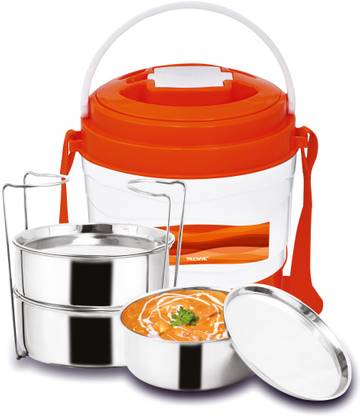 Flipkart.com | Trueware Marina 3 Lunch Box with 3 Container,300ml X 3 3