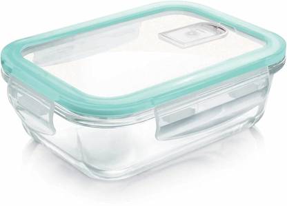 TINSUHG Transparent Lunch Box - 1 Pcs High Microwave Safe one Compartment Lunch 1 Containers Lunch Box