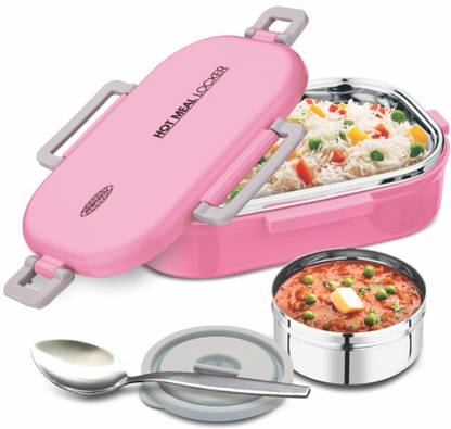 asian HOT MEAL LOCKER EXECUTIVE 2 Containers Lunch Box