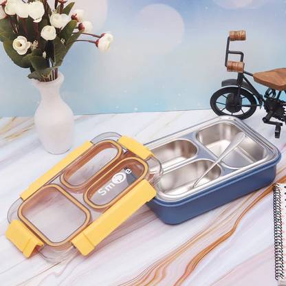 Iconic Stainless Steel Lunchbox 3 Containers Lunch Box
