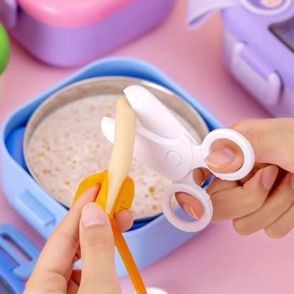 mnr Multi Themes Lunch Box with Spoon Air-Tight Lunch Box 1 Containers Lunch Box