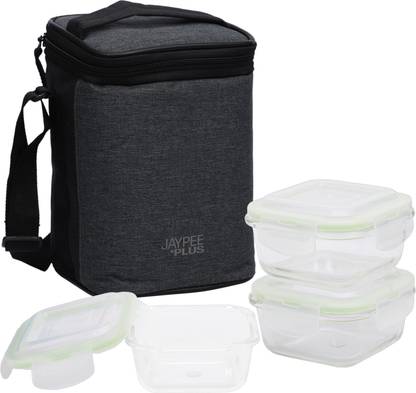 Jaypee Plus Klarozip 3 Containers Lunch Box