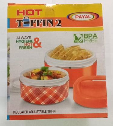 Aarohi 2 container Lunch Box 2 Containers Lunch Box