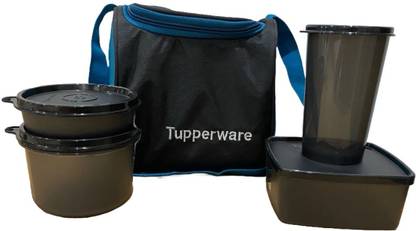 TUPPERWARE lunch delight 4 Containers Lunch Box