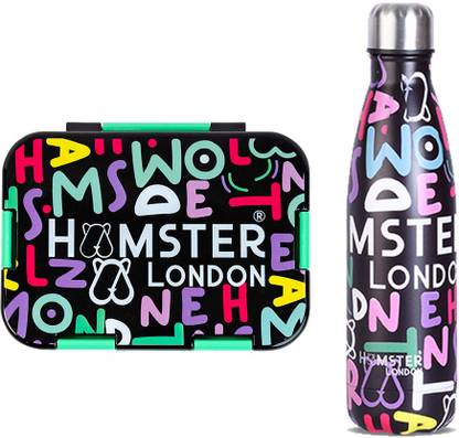 hamster london Happy Bento Lunch Box Hamster And Bottle Combo 1 Containers Lunch Box