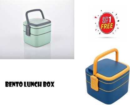 GALAXY MANUFACTURES LUNCH BOX BENTO(COMBO) 2 Containers Lunch Box