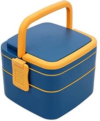 Jil SQAURE LUNCH BOX 2 Containers Lunch Box