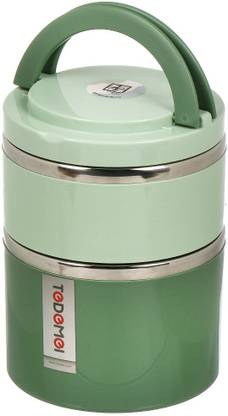 TeDeMeI Insulated Hot & cold steel 2 Containers Lunch Box