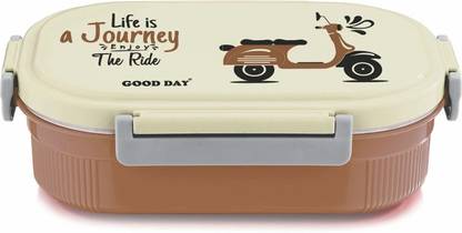 Good Day Berlin 1 Brown 2 Containers Lunch Box