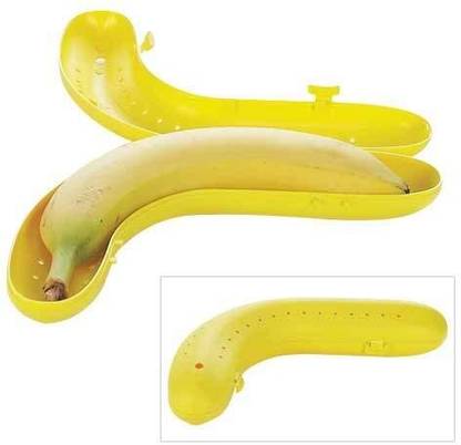 एम.एस ट्रेडर्स Banana Case Lunch Box MULTICOLOR ( PACK OF 2) 2 कंटेनर लंच बॉक्स