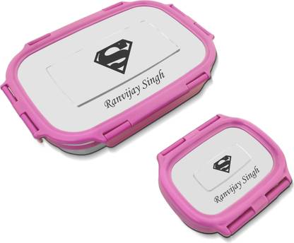 Savri Lunch Box with Your Child Name and Favorite Character Engraved on Tiffin Box 1 Containers Lunch Box