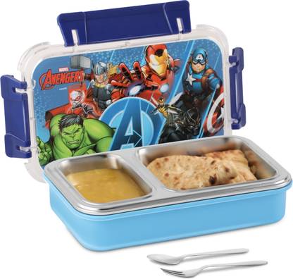 JAYPEE TOONBOX AVENGERS Lunch Box with 2 compartment for School Goer Gifting Multiuse 1 Containers Lunch Box