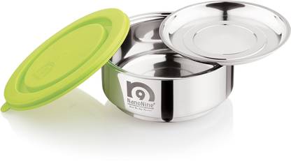 NanoNine Tiffiny Small Pro Double Wall Insulated Stainless Steel Lunch Box 1 Containers Lunch Box