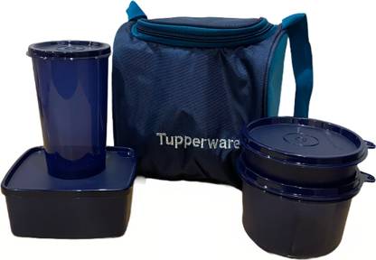 TUPPERWARE metro lunch 4 Containers Lunch Box