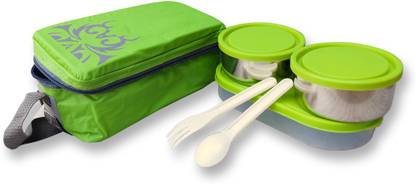 Zabolo Lunch Box Double Plus 3 Containers Lunch Box