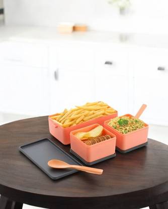 JORDY Lunch box 3pc Container-19 3 Containers Lunch Box