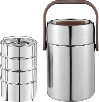 Kraft Perma-Therm Tiffin - 4 Tier 4 Containers Lunch Box