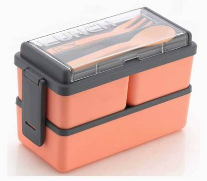ECOMET Orange 3 Containers Lunch Box
