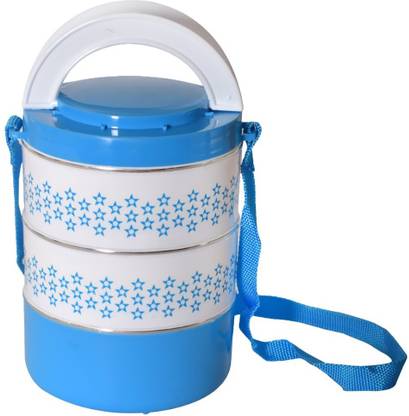 Housify 3 Layer Stainless Steel Insulated Tiffin's with Twister Containers for Office 3 Containers Lunch Box