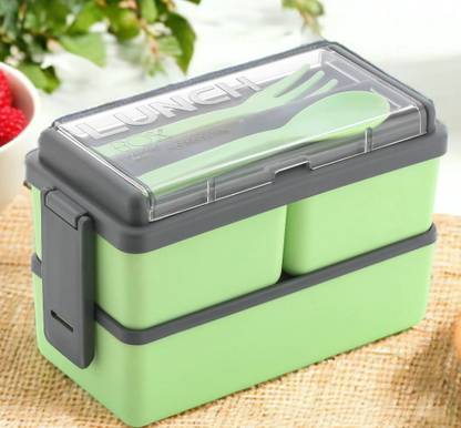Hyzon Tech 3 Compartment Lunch Boxes, Classy Tiffin Box For Office ,School, Collage 3 Containers Lunch Box