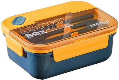 AKR Healthy Life Lunch Box Leakproof Snack Box BPA free plastic bento lunch box 1 Containers Lunch Box