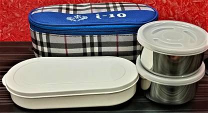 Flipkart.com | The Marka Classic Lunch Box 3 Containers Lunch Box