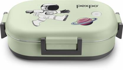 pexpo Tango-Astronaut Insulated Kids Tiffin Box(650ml) and Small Container(150ml) 2 Containers Lunch Box