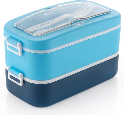 CENTUREUM Premium Quality 100% Leak Proof Bento Box 2 Containers Lunch Box