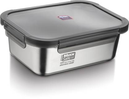JOYO MaxSafe Microwave Safe SS Rectangle Container 2505 - 1800 ML 1 Containers Lunch Box